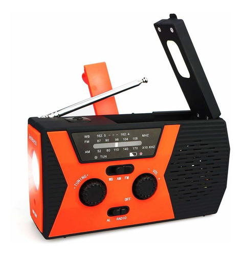 Radio Retekess Hr12w, Manual, Fm, Carga Solar