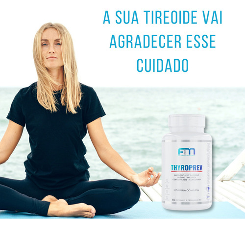 Thyroprev Fm Suplementos 60 Caps Sabor Sem sabor