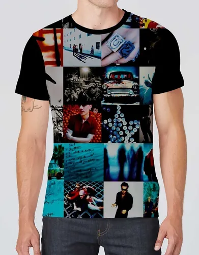 comprar Camisa Camiseta Banda Rock Álbum U2 Banda Hd 17