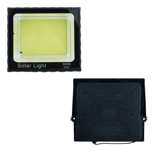 Proyector Solar Led 500 Watt 193 Led Ip 67 Bi-focal C/ Panel