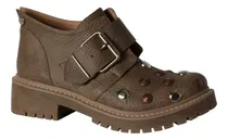 Comprar  Borcego Kate Kuba Con Hebilla Y Tachas En Empeine
