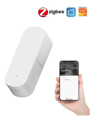 Sensor De Vibracion Zigbee Para App Tuya / Smartlife