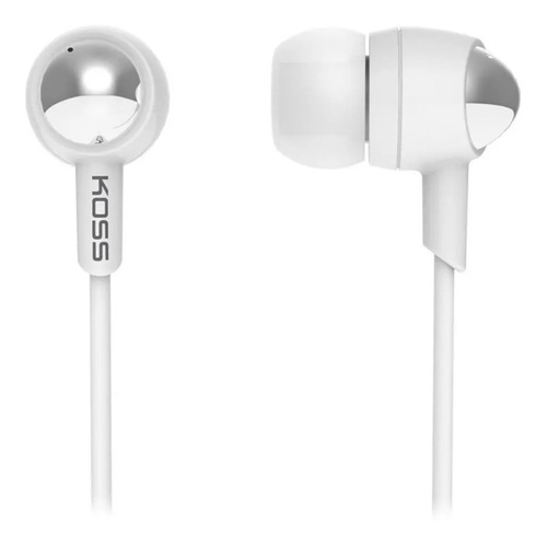 Fone De Ouvido In-ear Stereo Koss Keb 30w Branco