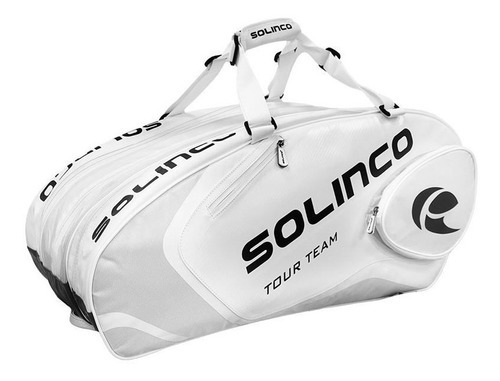 Raquete de raquete Solinco Whiteout 15 branca