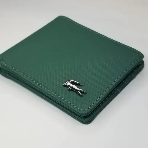 Cartera lacoste verde hotsell