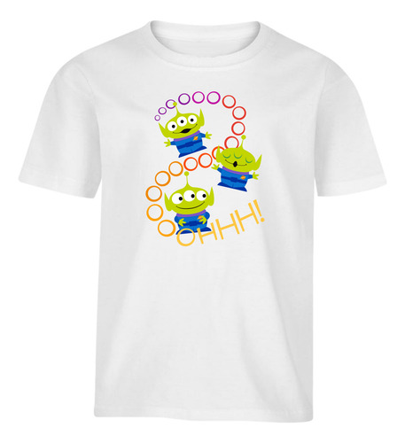 Pixar Playera Infantil Marcianos Toy Story Producto Oficial