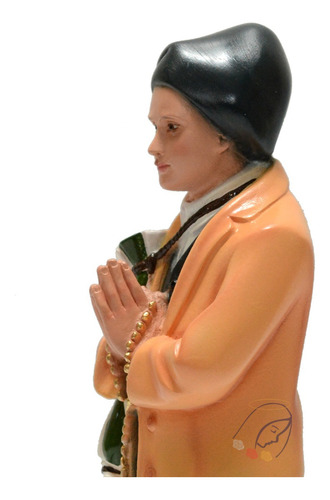 Imagem São Francisco Pastorinho De Fátima Florença 21cm Cor Marrom-claro | Cinza | Preto
