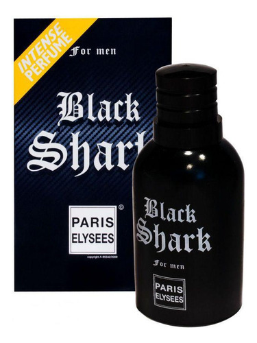 Perfume Black Shark Edt 100ml Masculino Paris Elysees