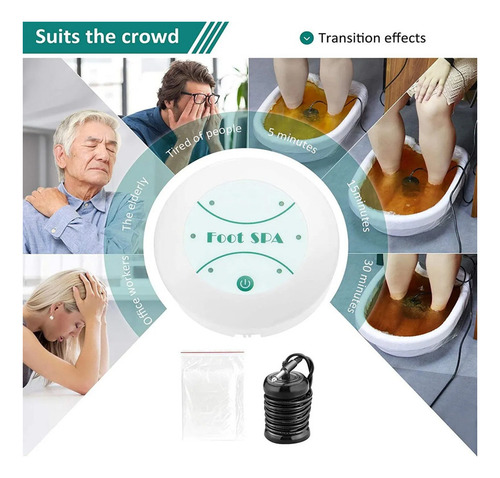 Dispositivo De Spa Foot Detox, Conjunto Iónico, 110 V/220 V