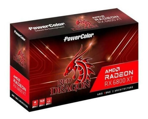 Imagen 1 de 3 de Powercolor Red Dragon Amd Radeon Rx 6800 Xt Gaming Graphics