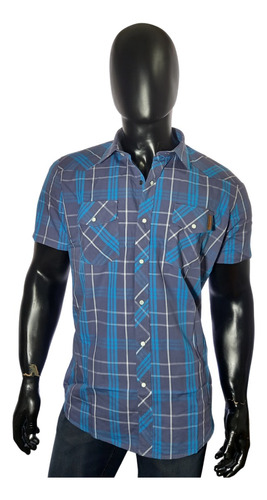 Camisa Taverniti Cuadros M/corta  Auguste  Art. 26256