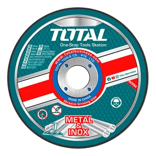 Disco Corte Metal Acero Inox 9 230mm Total Tac2162301 