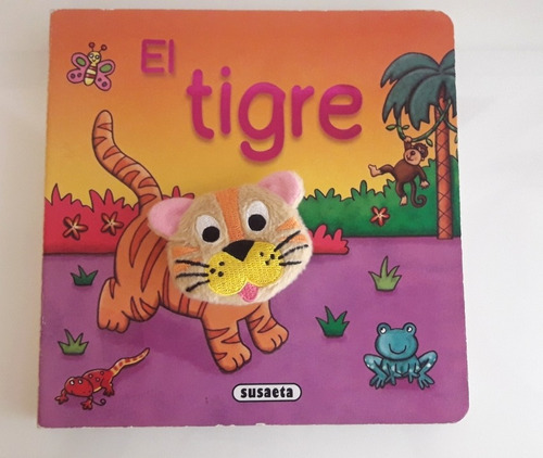 Libro Infantil El Tigre-pequeñas Marionetas- Susaeta Titere