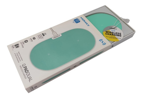 Imagen 4 de 5 de Cargador Momax Ud10 De Contacto Inalámbrico Q.pad Blanco