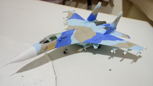 Sukhoi Su 27 Flanker 1:72 Nakotne Maqueta Armada Completa