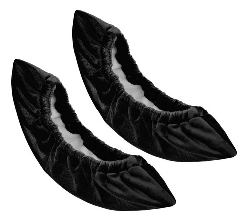 1 Par De Funda De Salva Cuchillas Impermeable De Negro M