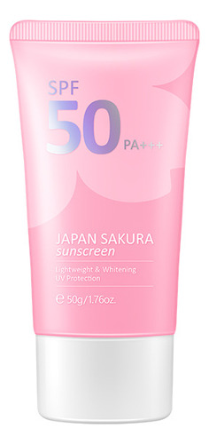 Crema Protectora Solar Para Rostro Y Cuerpo Sakura