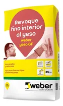 Comprar Werber Yeso Gf Revoque Fino Al Yeso 25 Kg Gris