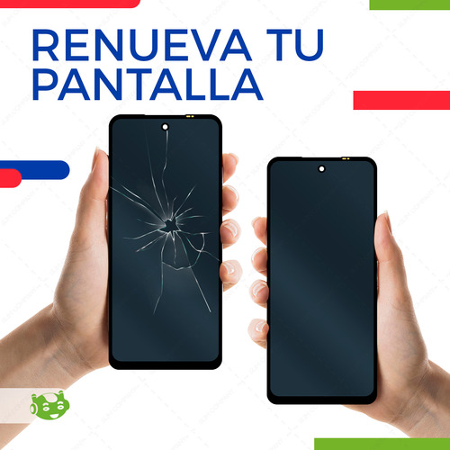 Pantalla Completa Compatible Con Moto G24 Power Xt2425-1 G24 Xt2423-1 G04 Xt2421 Incell Color Negro Slim Company