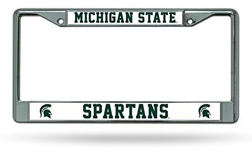 Ncaa Michigan State Spartans Chrome Plate Frame