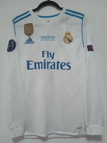 Camisa Real Madrid Final Ucl 17/18 #7 Ronaldo Autografada