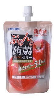 Imagen 1 de 1 de Orihiro, Bebida De Gelatina De Konnyaku Manzana, 130g
