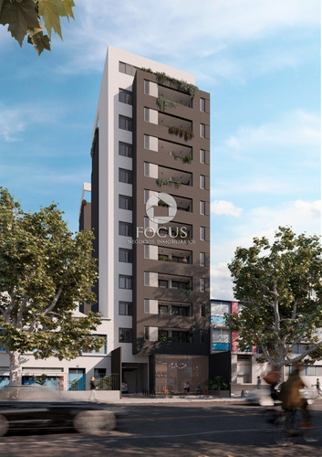 Venta Apartamento 1 Dormitorio Con Terraza Al Frente, Piso 9 En La Blanqueada