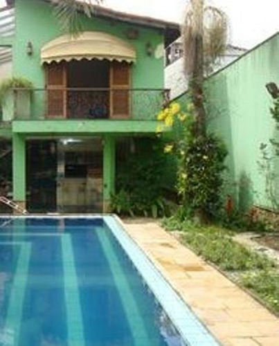 Imagem 1 de 16 de Lindo Sobrado À Venda - 4 Suítes - 6 Vagas - Bairro Jardim - Santo André - Sp - 37428