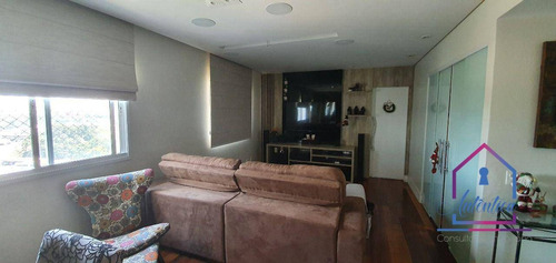 Imagem 8 de 30 de Apartamento Com 2 Suítes E 1 Dormitório À Venda, 109 M² Por R$ 816.000 - Mairarê Reserva Raposo - /sp - Ap0546