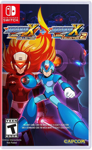 Mega Man X Legacy Collection 1 + 2 Switch - Lacrado Megaman