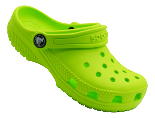 Sandalia Crocs Classic Clog K 206991-3uh Limeade 