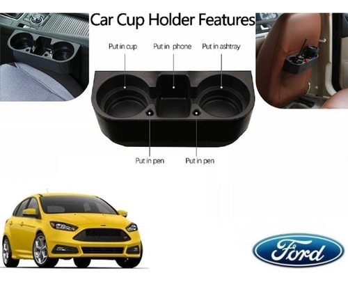 Porta Vasos Con Porta Celular Ford Focus St 2014 A 2018