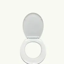 Comprar Asiento Inodoro De Plástico Wáter Baño Color Blanco Mli