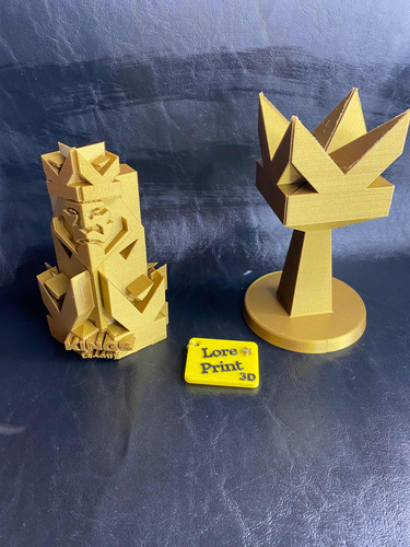 Trofeos De La Kings League Y Queens League Souvenir 3d