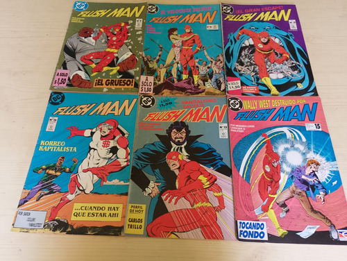 Flash - Flush Man - Edit. Perfil - Año 1987- (Usado)