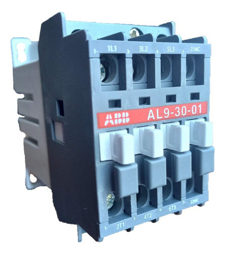 Contactor Abb Al9-30-01 24v Dc 3p+1a Serie 1sbl143001r8101