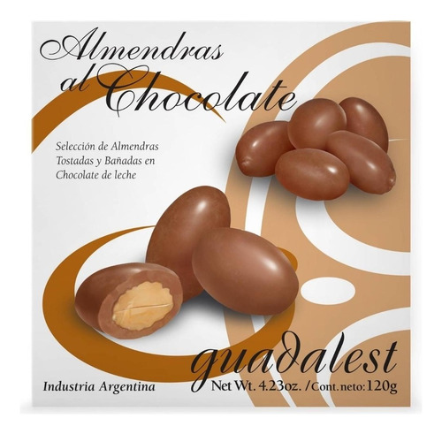 Almendras Bañadas En Chocolate Guadalest 120 Gr.