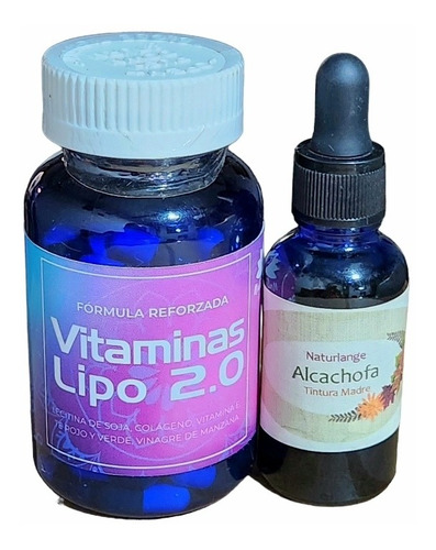 Vitaminas Lipo Reforzadas Reduce Y Reafirma Mujer/hombre 