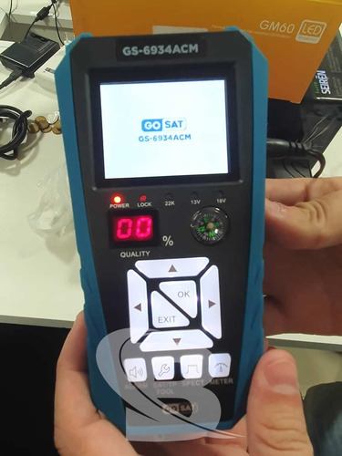 Imagem 5 de 6 de Localizador De Satélite Satlink Gosat Gs 6934 Acm 6933