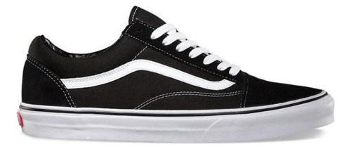 Zapatillas Vans Old Skool Black White Unisex Originales 