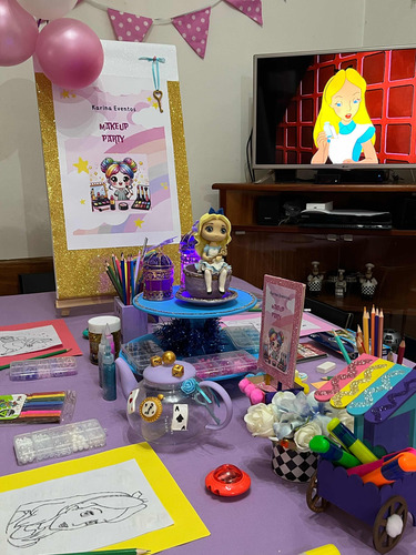Makeup Party, Spa, Arte, Animación,karaoke,cotillón