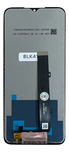 Tela Frontal Touch Display Compatível K41s Lm-k410bmw S/aro Preto