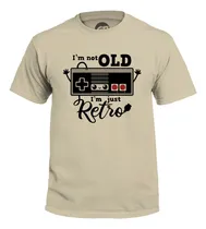 Comprar Playera Not Old Just Retro Nes Gamer Videojuegos Humor Geek