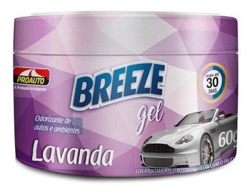 Odorizante Breeze Gel Lavanda Proauto 60g