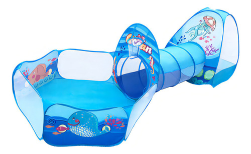 Carpa De Juego Portátil Plegable 3 En 1 Para Niños [bu