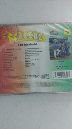 Disco Compacto Los Muecas Con Mariachi Arcoiris México 2002