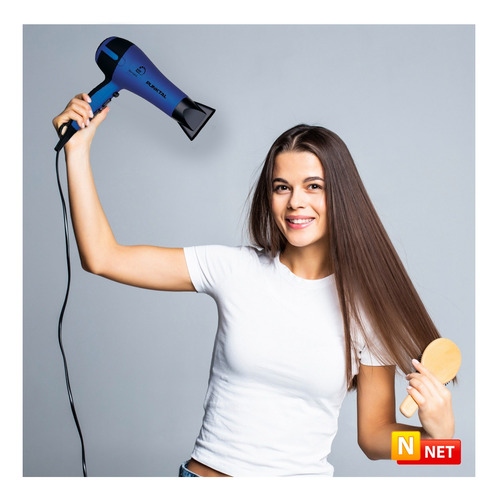 Secador de pelo Punktal PK-2200 violeta y negro 220V
