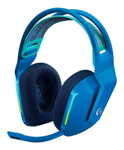 Headset Gamer Sem Fio Logitech G733 - Azul - 981-000942