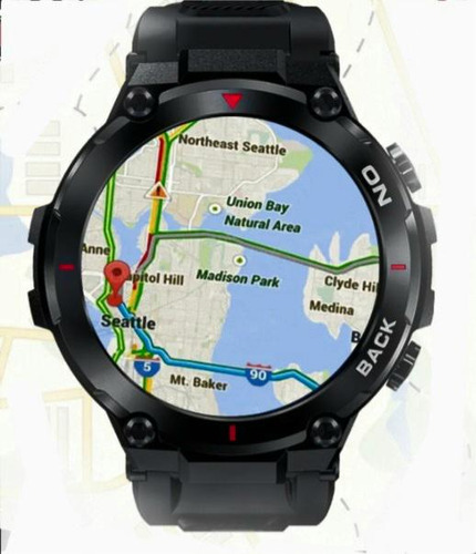 Smartwatch Con Gps K37,impermeable,clima,bat 480mah Y Más!!!