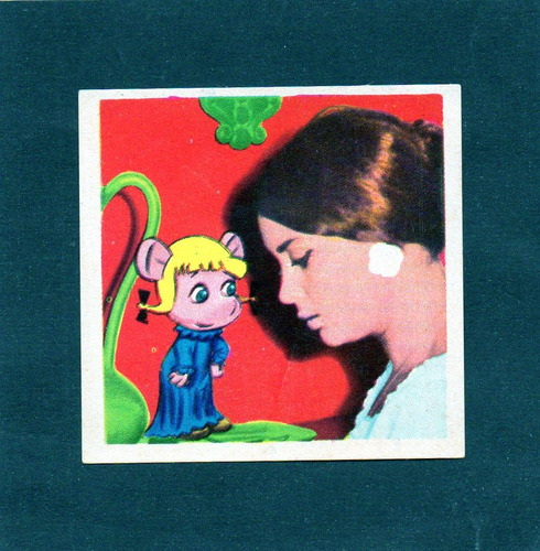 Topo Gigio 1969, Figurita N° 92, Elsa Daniel. Mira!!!